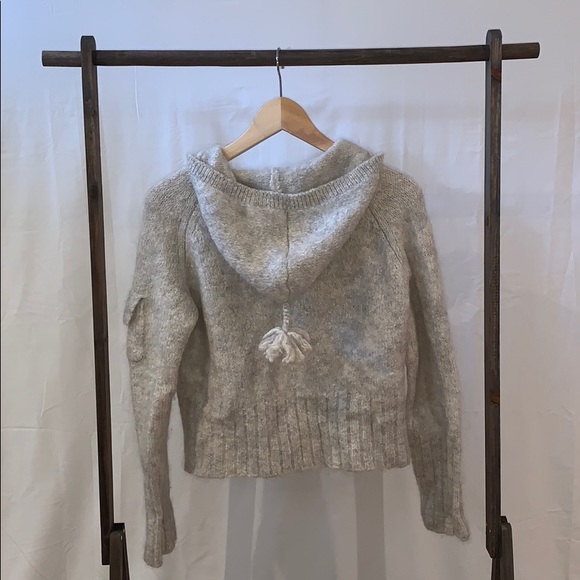 Banana Republic Full Zip Hoodie in Light Grey - Picture 2 of 7